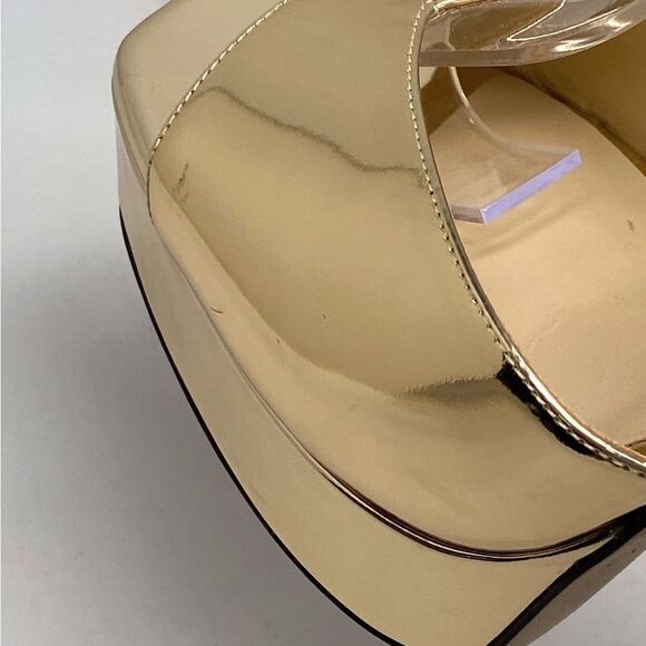 Jimmy Choo Saeda 125MM Platform Sandals size 38.5 - Picture 9 of 12